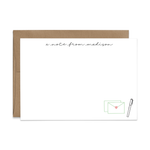 Custom Stationery: Envelope + Pen