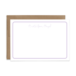 Custom Stationery: Minimal Retro - 14 Color Options