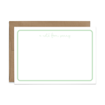 Custom Stationery: Minimal Retro - 14 Color Options