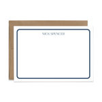 Custom Stationery: Minimal Retro - 14 Color Options