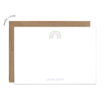 Custom Stationery: Rainbow - 3 Color Palette Options