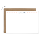 Custom Stationery: Squiggle