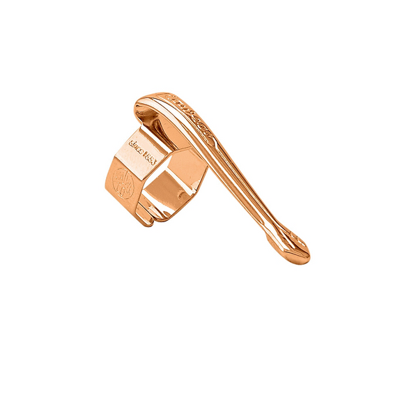 An image of a rose gold deluxe clip for a Kaweco fountain and rollerball pen