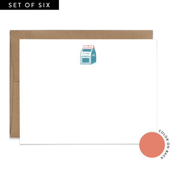 Mailbox Flat Notecard Set