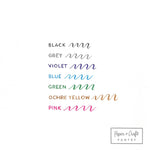 Pentel Sign Brush Pen - 20 color options