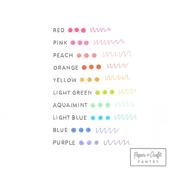 Play Color Dot Pen - 9 color options
