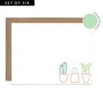 Cacti Flat Notecard Set