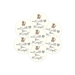 Custom 2" Sticker Labels: Sent With Love