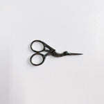 Small Stork Scissors: Silver