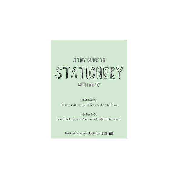 Stationery Zine