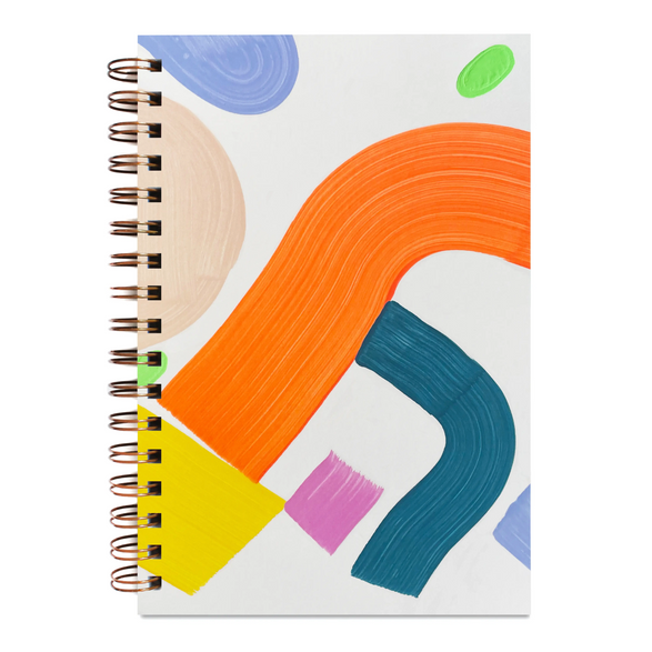 Lined Painted Notebook: Circus