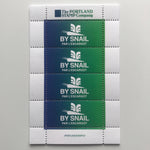 By Snail Decorative Stamps: Blue to Green Gradient