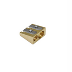 Dux Brass Wedge Double Pencil Sharpener