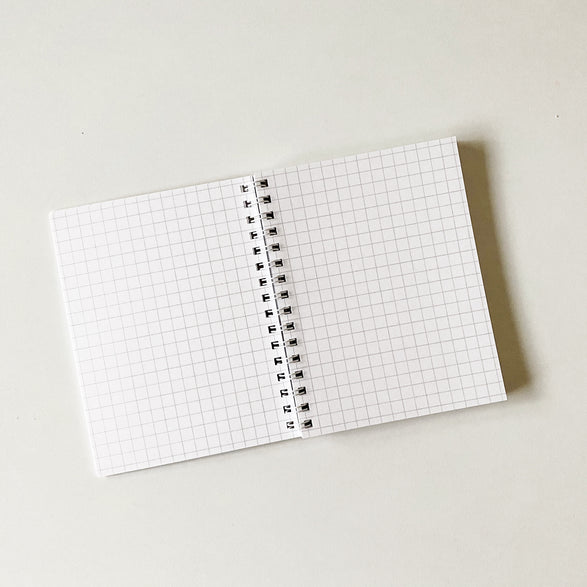 Blush Egg Mini Graph Notebook