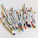 Clickart Retractable Marker Pens - 48 color options