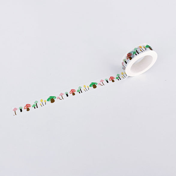 Mushrooms Washi Tape - 15mm