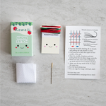 Kawaii Apple Mini Cross Stitch Kit