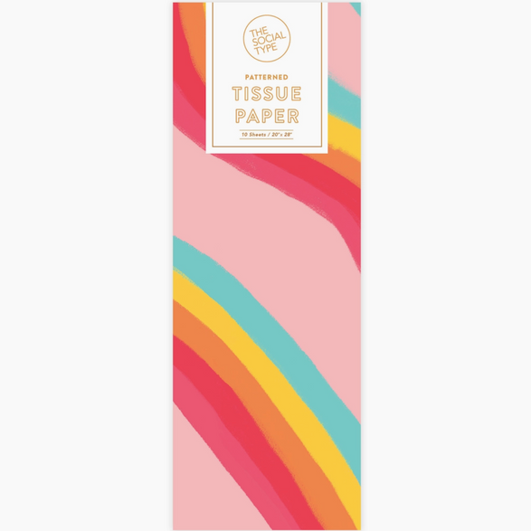 Rainbow Tissue Paper Set