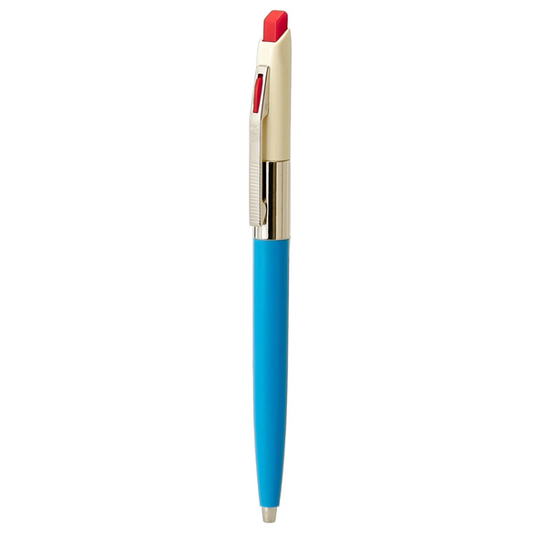 Retro Ballpoint Pen - Blue