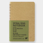 Traveler's Company Blank Spiral Notebook (Kraft Paper) - 2 Size Options