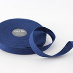 5/8" Cotton Ribbon (by the yard) - 7 color options