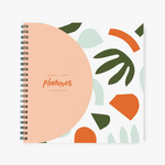Undated Planner: Abstract Colorful Shapes