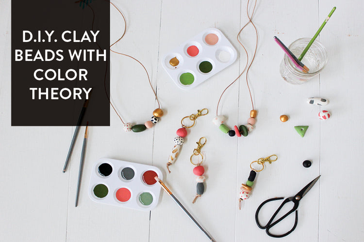 D.I.Y. Clay Bead Accessories Using Color Theory Principles