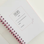 Cute Bow Undated Weekly Planner