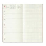 Traveler's Regular Notebook - 2025 Weekly Planner + Memo