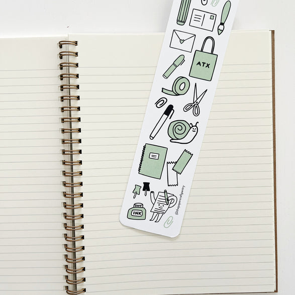 Paper + Craft Doodles Bookmark