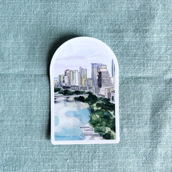 Sunset Arch Sticker