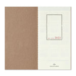 Traveler's Regular Notebook - 2025 Weekly Planner + Memo