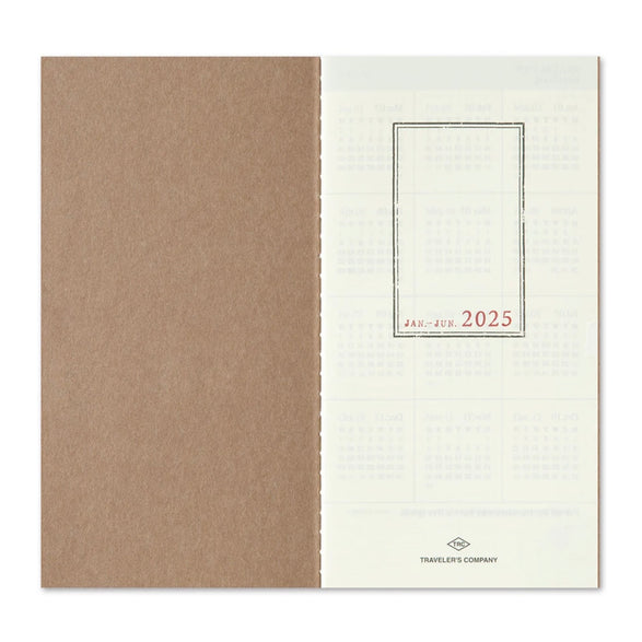 Traveler's Regular Notebook - 2025 Weekly Planner + Memo