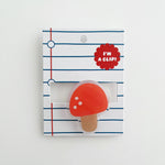 Mushroom Acrylic Clip