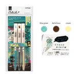 Kutsuwa Clickable Colored Pencil Set - Chocolate Mints Party