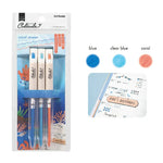 Kutsuwa Clickable Colored Pencil Set - Coral Ocean