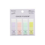 Kanmido Coco Fusen Medium Page Flags 4 set - 4 color options