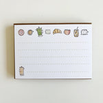 Coffee and Croissants Notecard Set