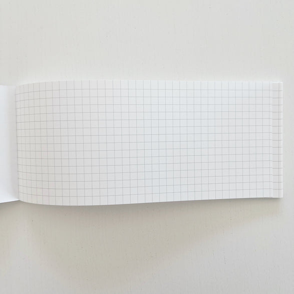 Horizontal Fountain Pen Notepad - Graph