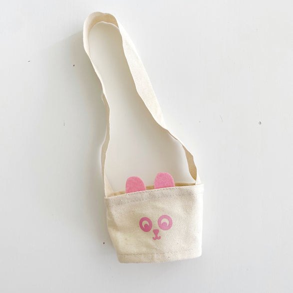 Pink Bear Drink Carrier