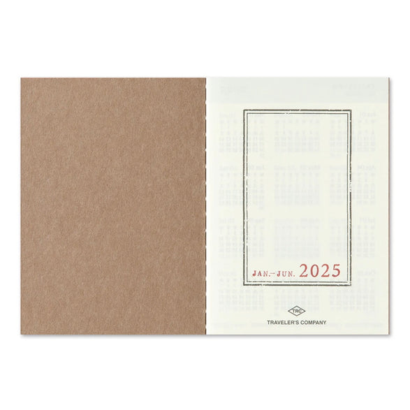 Traveler's Passport Notebook - 2025 Weekly Planner