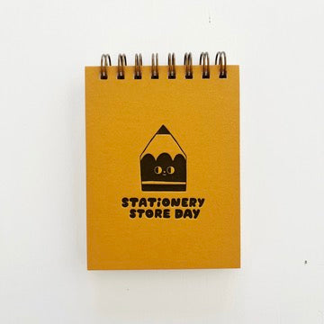 2025 Stationery Store Day Mini Yellow Pencil Notebook