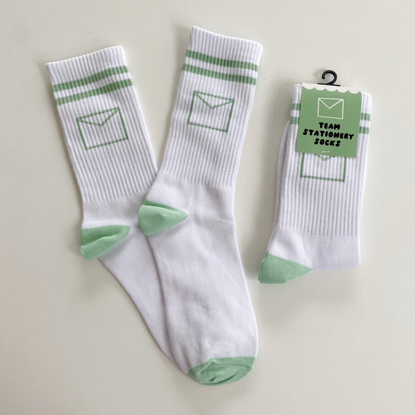 Mint Envelope P+CP Socks