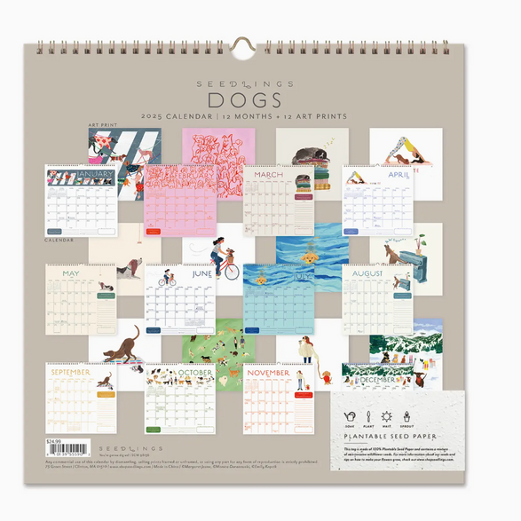 2025 Dog Calendar