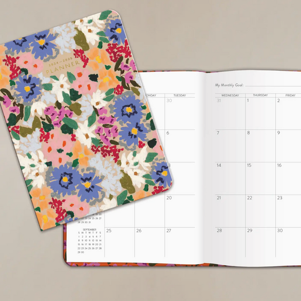 2025 Seedlings Monthly Planner: Floral Flourish