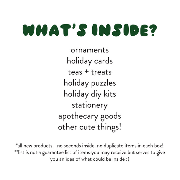 Mystery Holiday Box