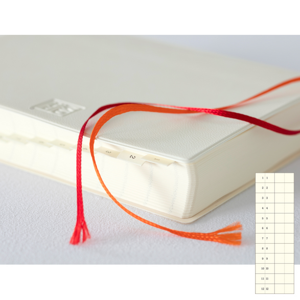 2026 MD Notebook Diary 1 Day 1 Page (A6)