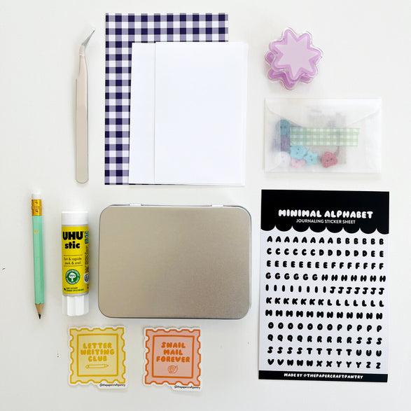 Austin Stationery Club DIY Mini Journal Kit