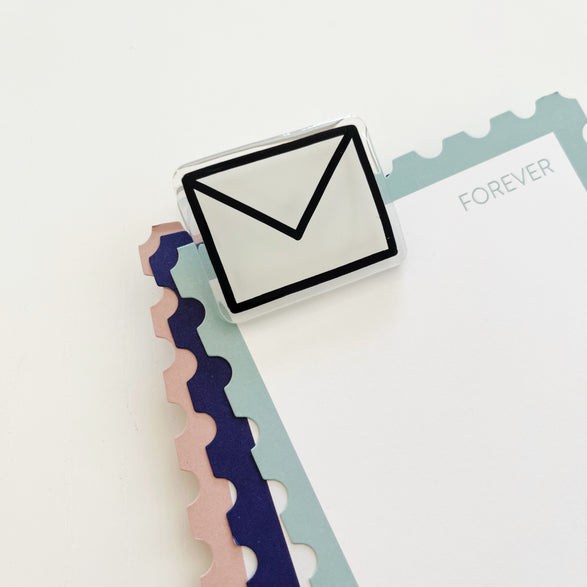 Envelope Acrylic Clip