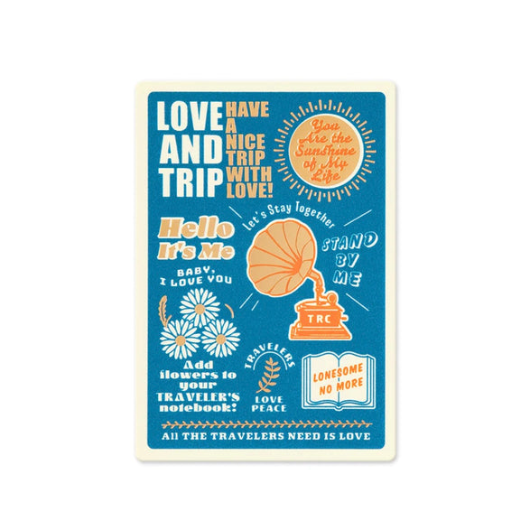 Traveler's Passport Notebook - 2025 Pencil Board